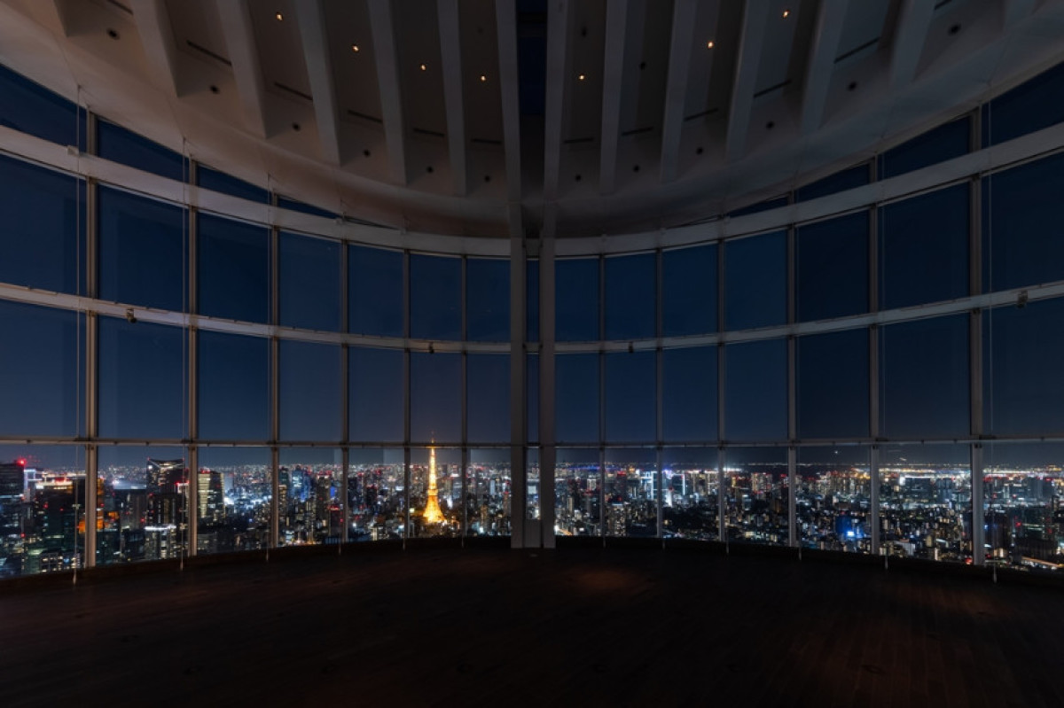 六本木之丘森大廈室內展望台Tokyo City View，360度零死角的無敵