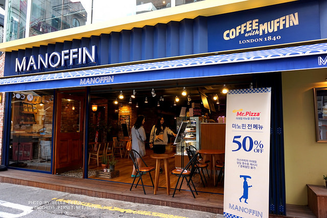 韩国首尔咖啡店 manoffin.mango six.hollys coffee