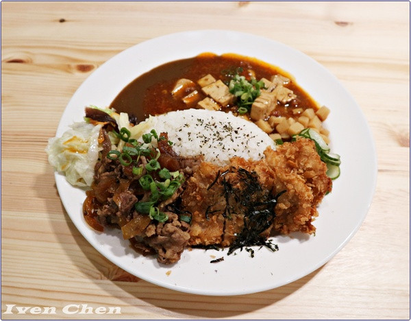 《中坜丼饭》堪称最高cp值的肉多多双并系列丼饭/日式猪排/吃饱也吃得