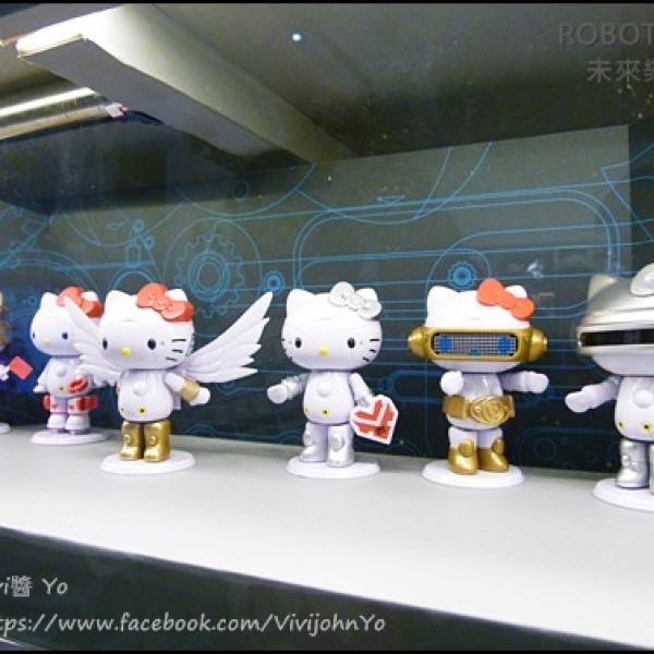 robot kitty 未来乐园 微笑科技互动展