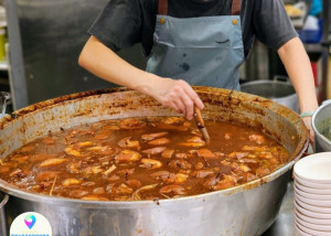 台中深夜美食！「東興市魯肉公司」營業到凌晨四點 肉燥飯 爌肉飯肥嫩多汁超推薦。