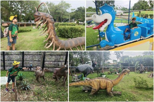 古生物奇幻樂園 | 彰化親子景點．古生物巨獸近在眼前．多樣遊樂設施超好玩