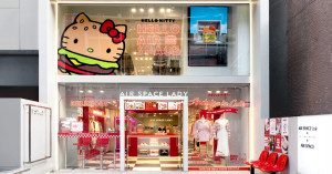 中山站復古Kitty快閃店！聖誕節中山快閃店 Hello Kitty拖鞋免費送。