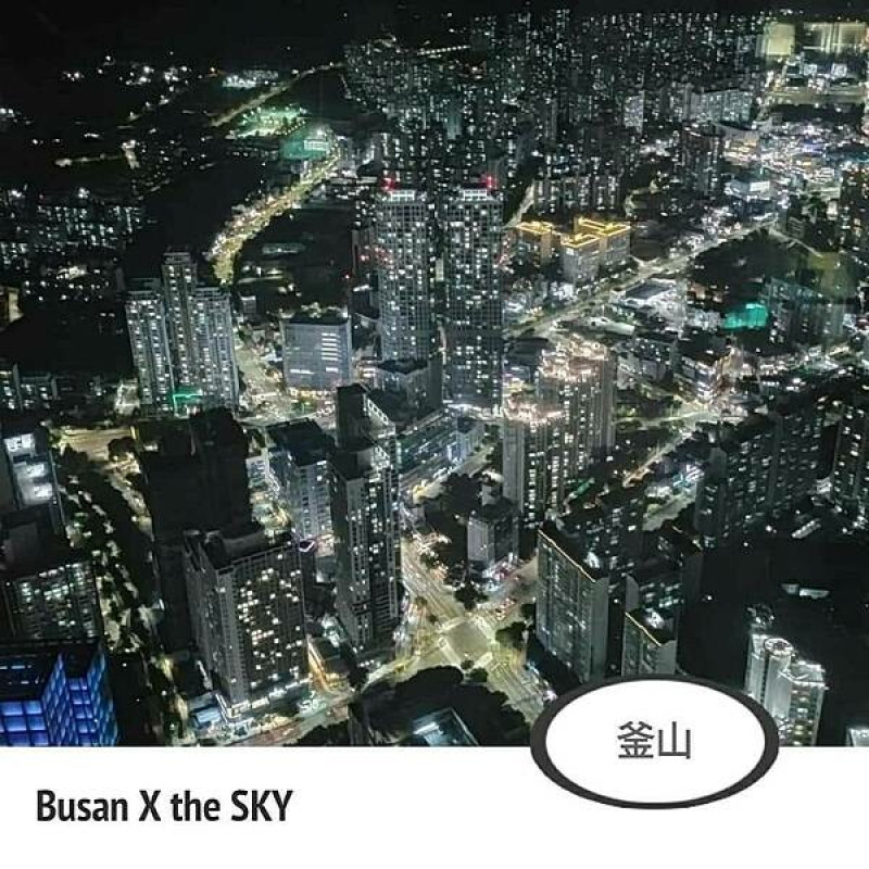 釜山｜眺望海雲台夜景｜Busan X the SKY