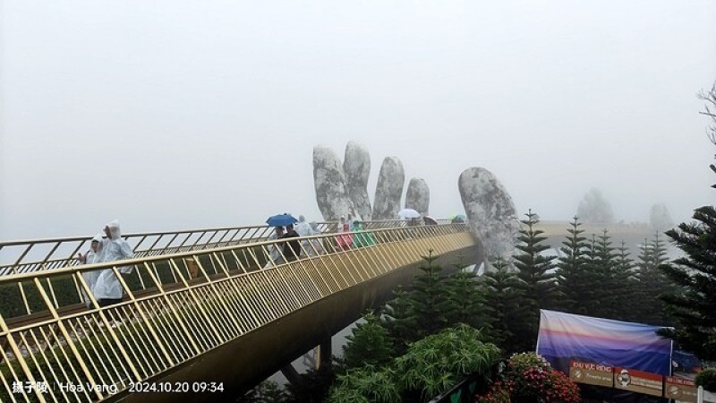 泰國2024越南中越D4 會安➯📸峴港巴拿山、黃金佛手橋，世界最長登山纜車紀錄➯📸德拜酒窖品嘗紅酒、歐風花園➯📸Fantasy Park夢想樂園、月亮城堡4D劇場➯越式洗頭初體驗➯🚢觀光船遊瀚江、龍橋