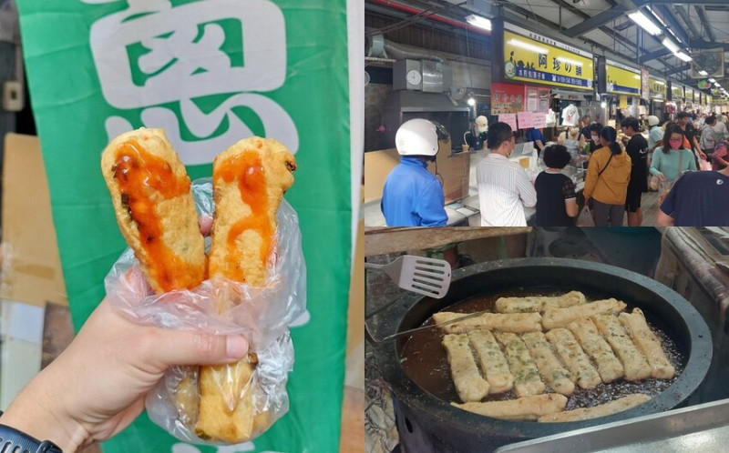 【台中大肚】阿珍の舖│大肚市場40年老店，排隊人氣蔥仔條、水煎包，古早味傳統早點。大肚美食推薦 - 貪吃猴的幻想