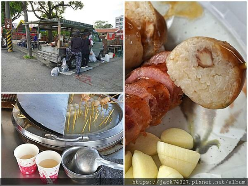 {台南美食}台南柳營美食：柳營黑輪伯，一支只要12元，還有超鮮美的關東煮湯免費喝到飽，更推薦他們家的大腸＋香腸