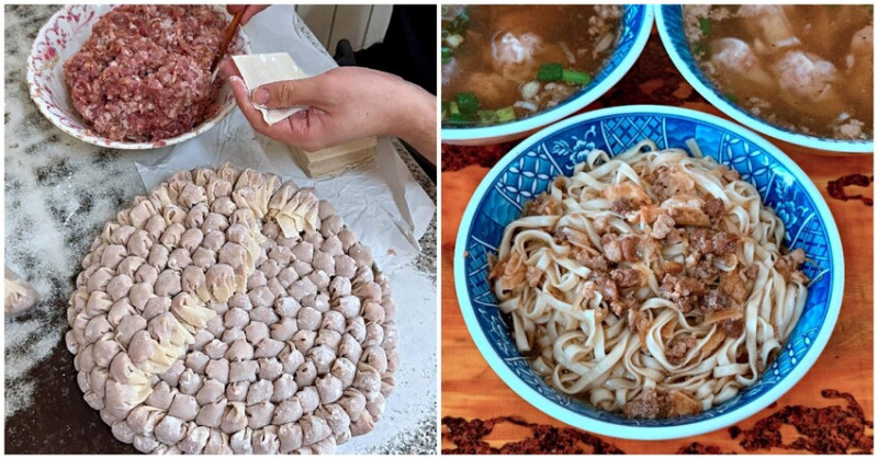 台中市南屯區台中美食／南屯老街美食「阿有麵店」　萬和宮旁60年老店　推薦必吃陽春麵、餛飩湯