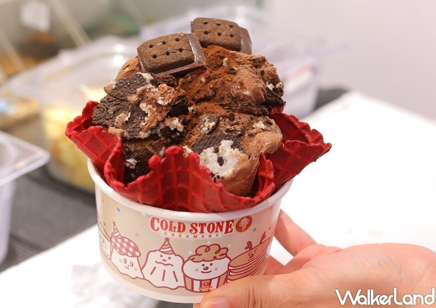 COLD STONE黑色購物節x聖誕狂歡季 限時活動 / WalkerLand窩客島提供 未經許可，不得轉載