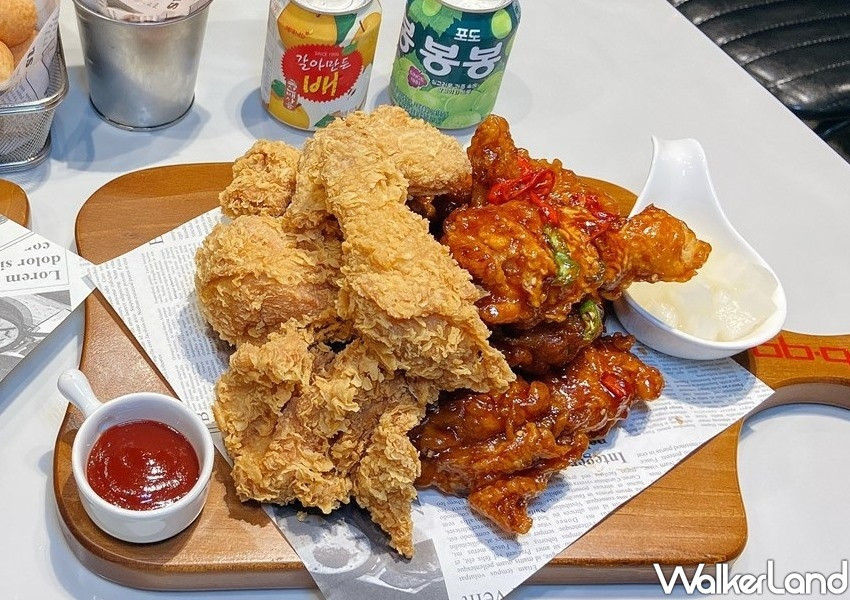 bb.q CHICKEN「楓糖蒜味奶香」、台中首店 / WalkerLand窩客島整理提供 未經許可不可轉載