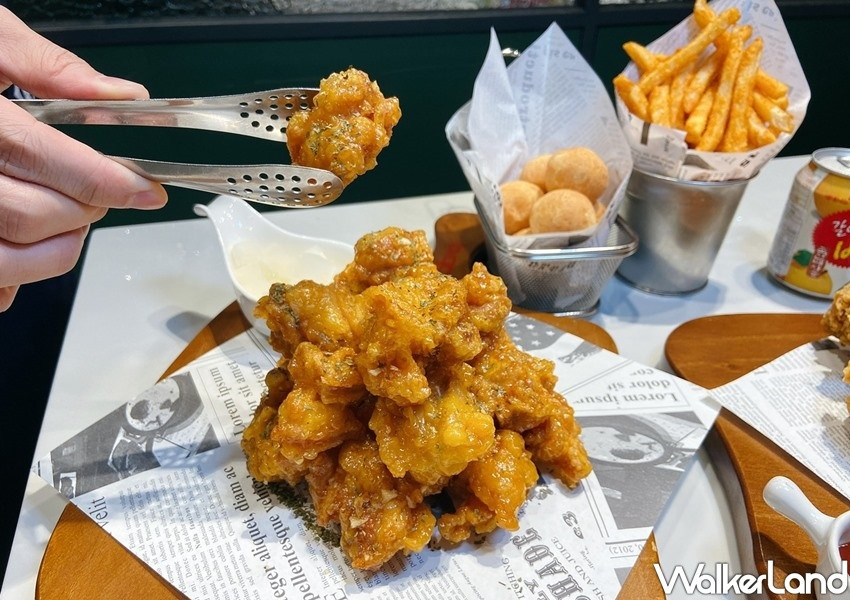 bb.q CHICKEN「楓糖蒜味奶香」、台中首店 / WalkerLand窩客島整理提供 未經許可不可轉載