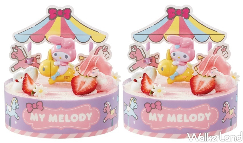 85℃ Hello Kitty & My Melody蛋糕 / WalkerLand窩客島整理提供 未經許可，不得轉載