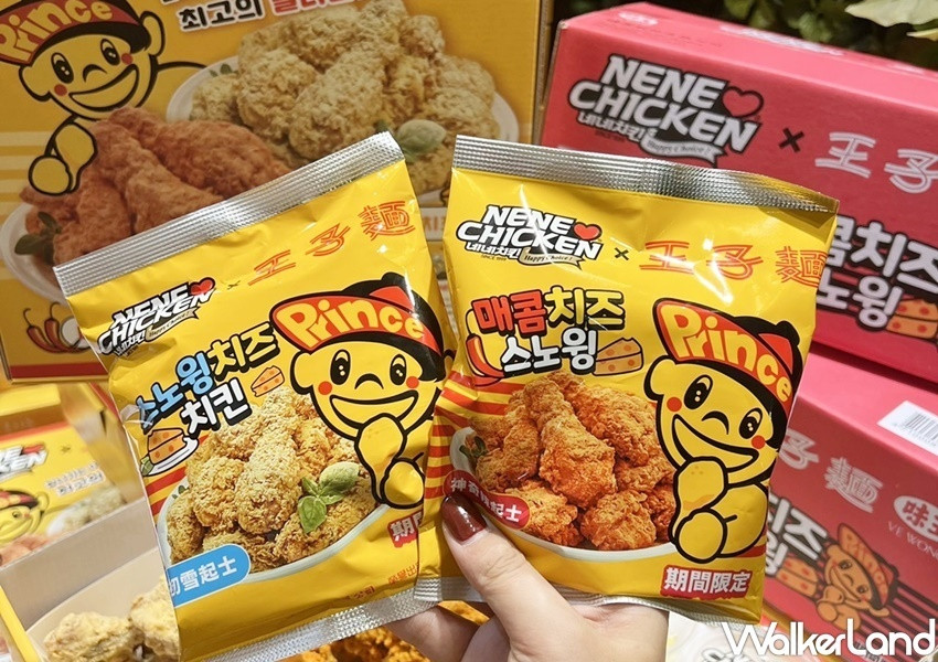 NENE CHICKEN 期間限定口味王子麵 / WalkerLand窩客島整理提供 未經許可，不得轉載