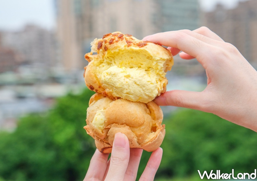 beard papa's「芒果泡芙」 / WalkerLand窩客島整理提供 未經許可不可轉載