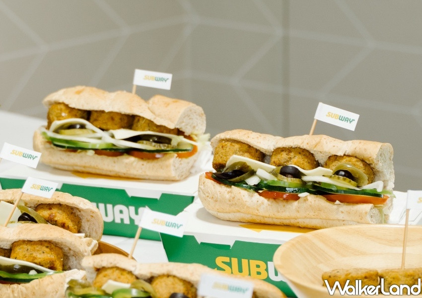 SUBWAY鷹嘴豆泥餅堡  / WalkerLand窩客島整理提供 未經許可不可轉載