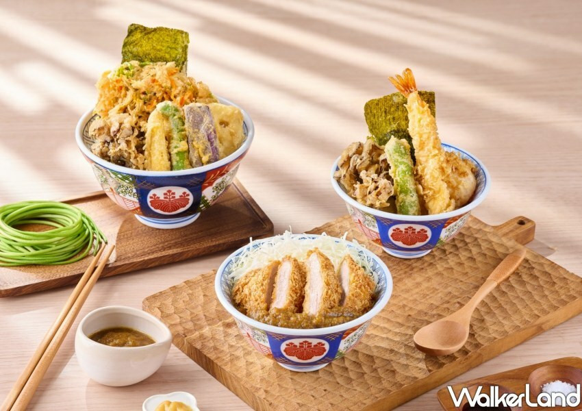 金子半之助「咖哩豬排雙饗丼」/ WalkerLand窩客島整理提供 未經同意不可轉載