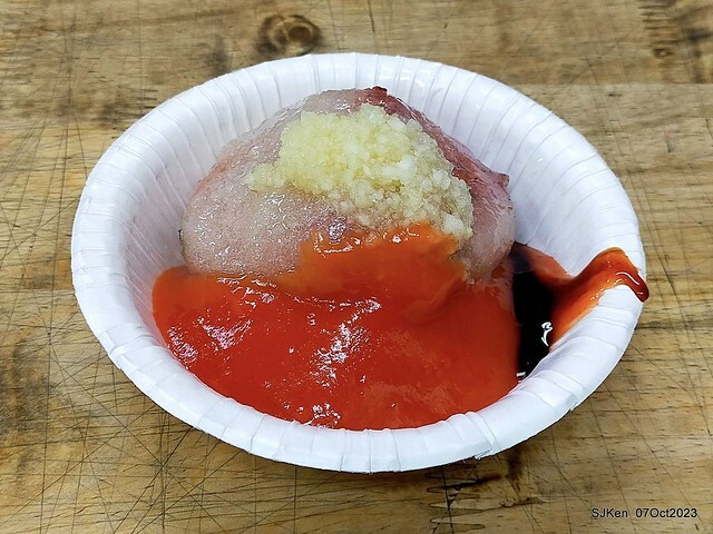 (新竹美食)「周家肉圓」(Meatball and fish ball soup), Hsinchu city, Oct 7, 2023, SJKen