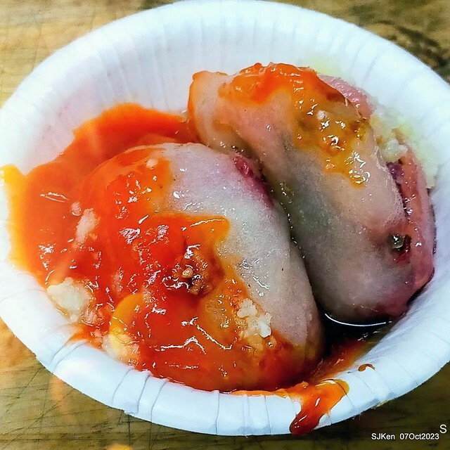 (新竹美食)「周家肉圓」(Meatball and fish ball soup), Hsinchu city, Oct 7, 2023, SJKen