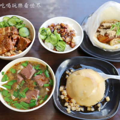 萬華美食『一甲子餐飲祖師廟焢肉飯』2020米其林必比登推薦排隊人氣店刈包.麻豆碗粿