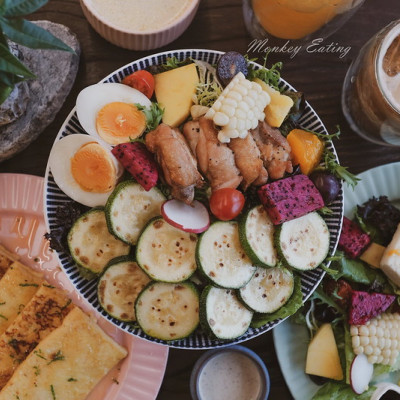 阿飛Brunch｜巷弄森林系人氣早午餐，台中火車站周邊美食，新時代購物中心旁