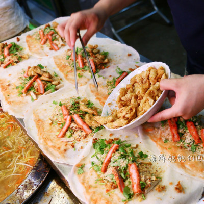 吾旺再季 潤餅捲專賣(原松青潤餅)｜南機場夜市美食，2020米其林必比登推薦，菜單價位(捷運小南門站)