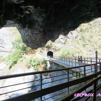 【花蓮。秀林】太魯閣天祥。白揚步道。峽谷景致。風光明媚。水濂洞