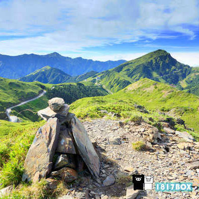 【南投。仁愛】克難關。哈哈山。石門北峰。合歡山。坐看山中壯麗的風起雲湧