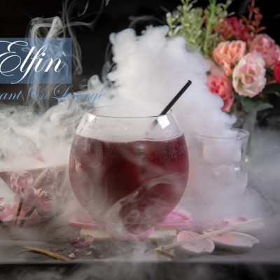 台北東區餐酒館》Elfin Restaurant & Lounge - 精靈魔幻調酒 好友小酌相聚 情人甜蜜浪漫時光 - 時空幻境 凌雲江海清