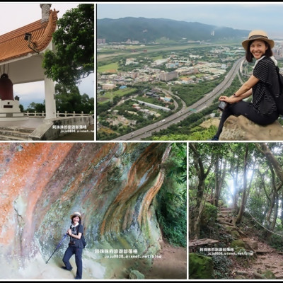 三峽鳶山步道初體驗。彩虹岩壁。ig隱藏版秘境