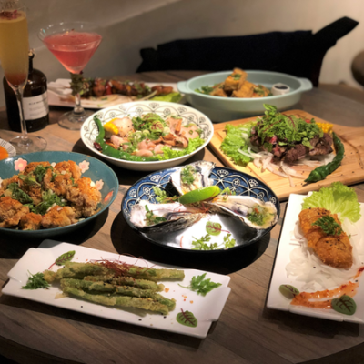 【永和美食】定格餐酒館Dingge Bistro X 一杯酒、一桌菜、一起定格在美好的這裡