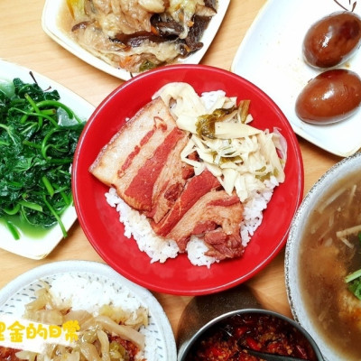 台中美食 │ 冬瓜楊魯肉飯 古早味紅麴魯肉飯、爌肉飯、香菇肉焿、白菜魯 好滋味日常美食